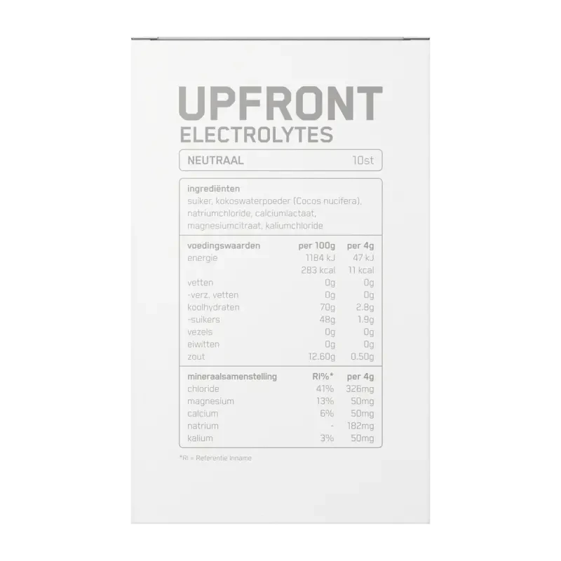 Upfront Electrolytes neutraal