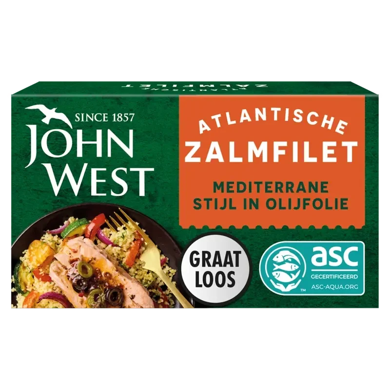 John West Atlantische Zalm Mediterraans ASC