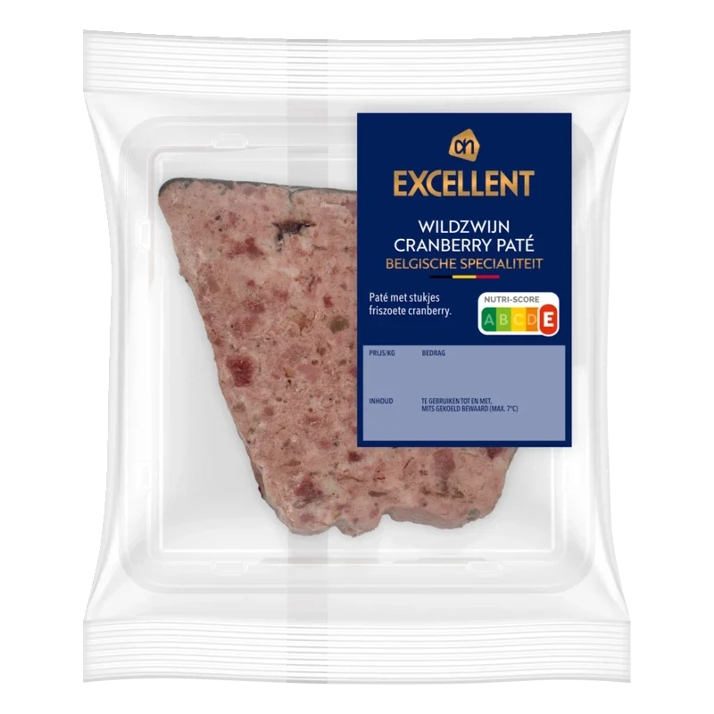 Excellent Paté wildzwijn cranberry