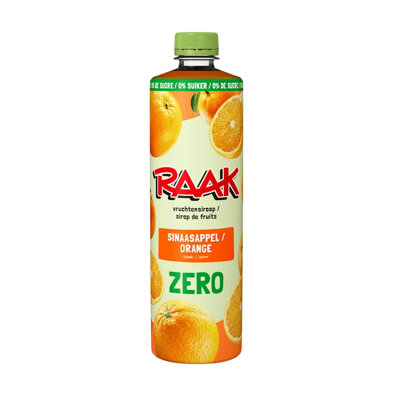 Raak Siroop sinaasappel zero