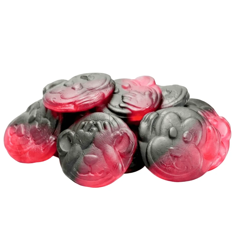 Double Flavor Strawberry Liquorice Monkeys