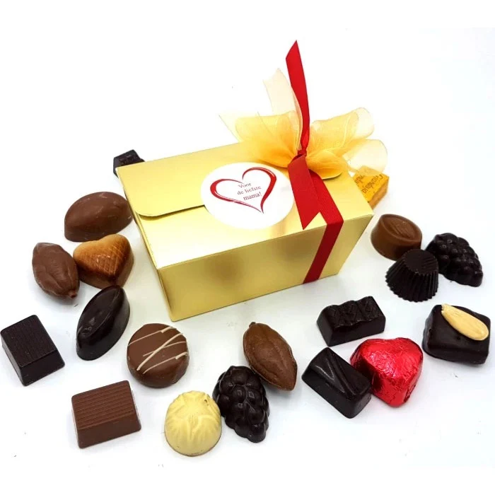 250 Gram Luxe Bonbons – Voor de Liefste Mama