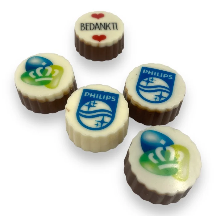 Ambachtelijke Bonbons met Logo – Los Verpakt (Vanaf 100 Stuks)