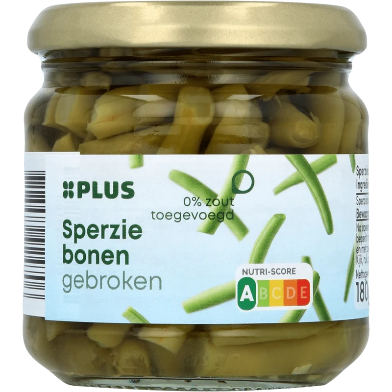 Sperziebonen gebroken