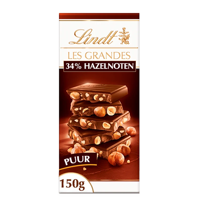 Lindt Les Grandes Puur Hazelnoot