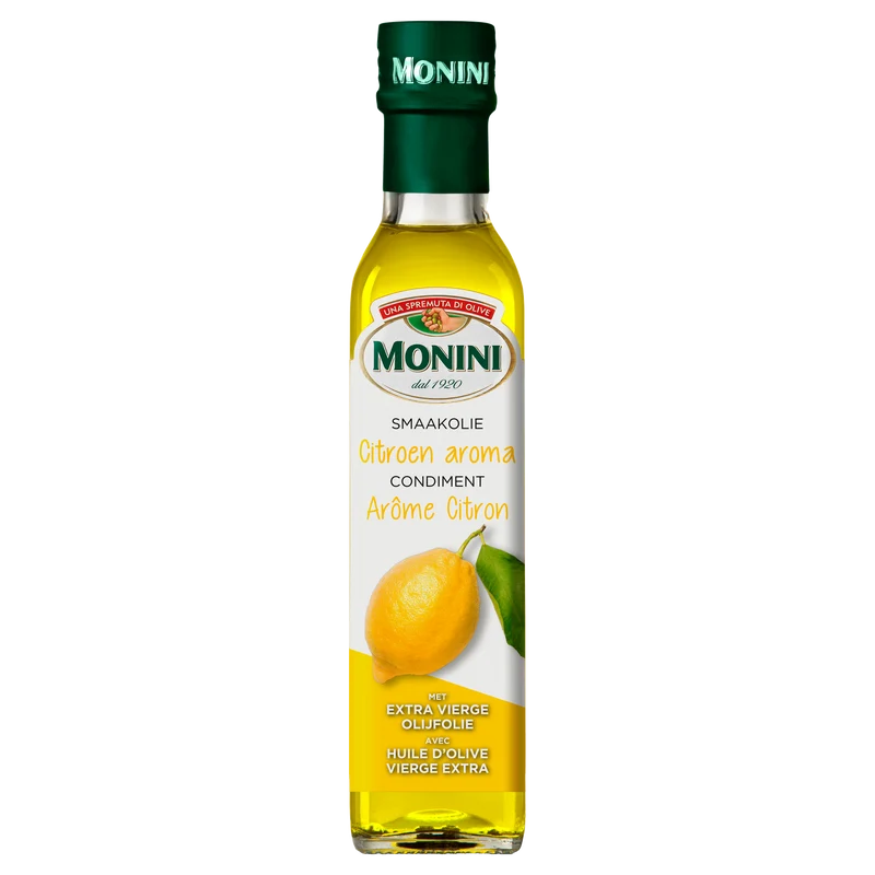 Monini Olijfolie met natuurlijk citroenaroma