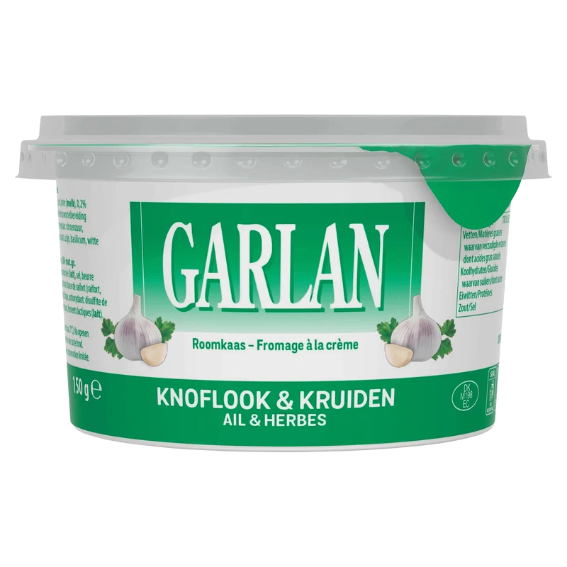 Garlan Roomkaas knoflook & kruiden