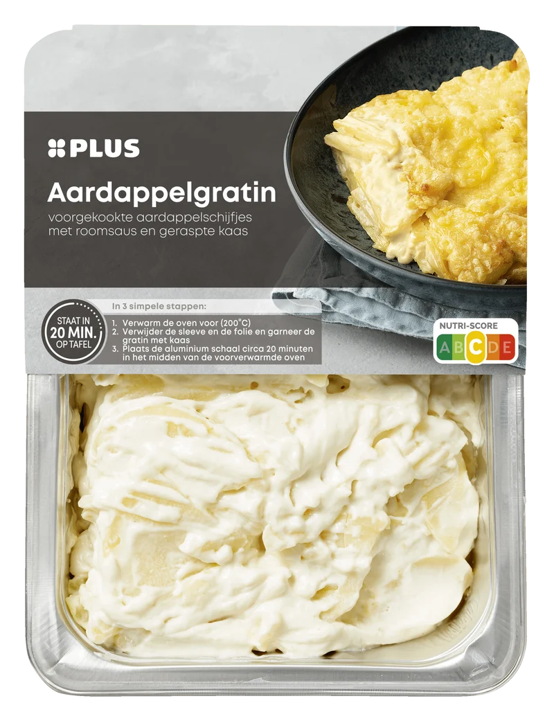Aardappelgratin naturel