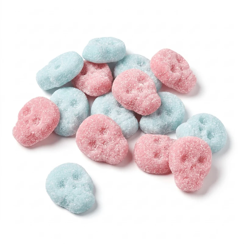 Frisia: Vegan Sour Bubblegum Skulls