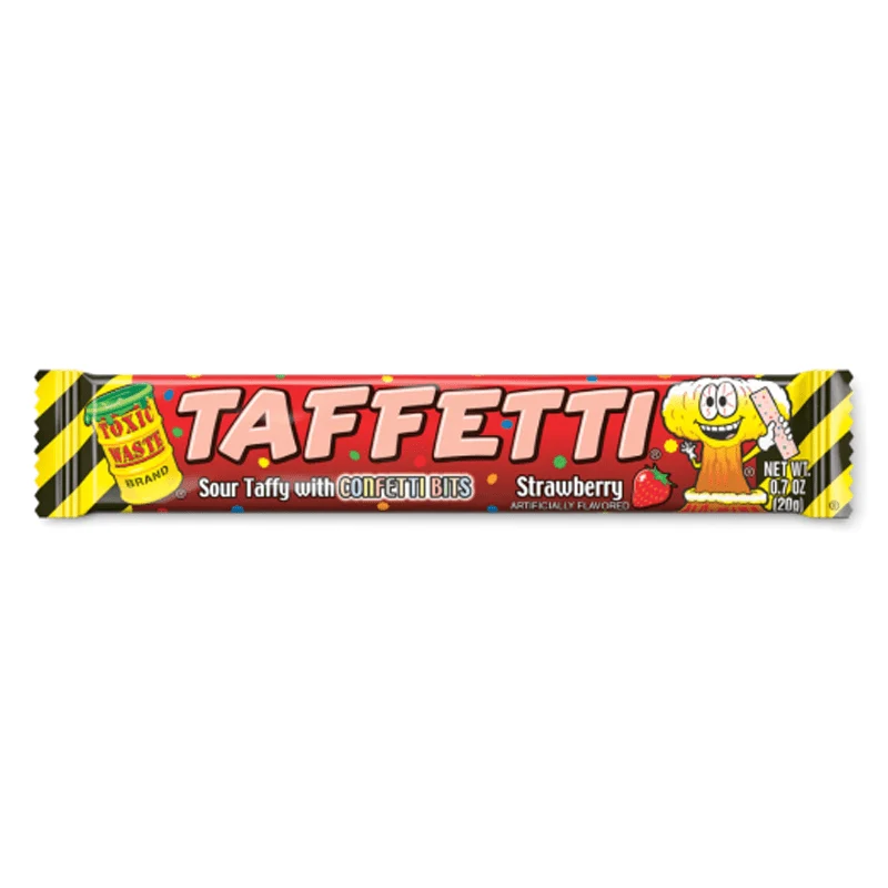 Toxic Waste: Taffetti Strawberry