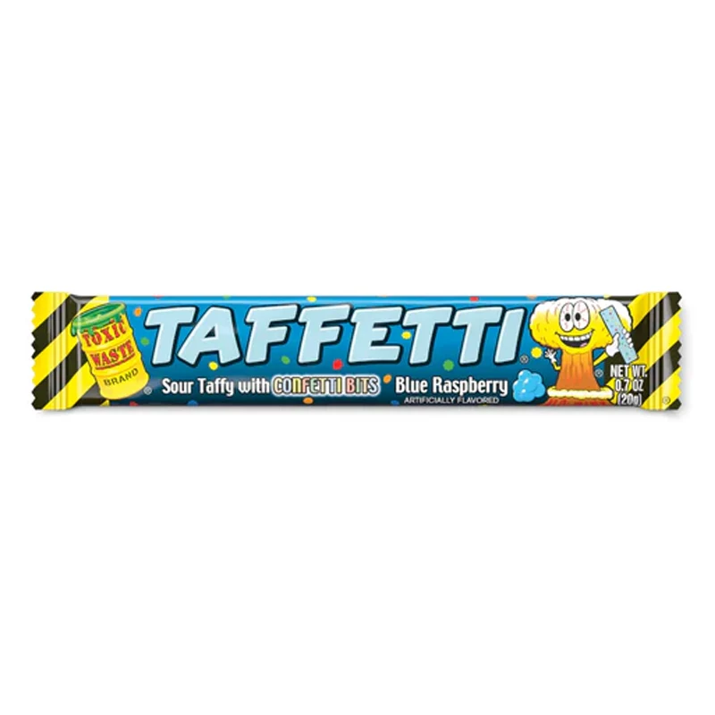 Toxic Waste: Taffetti Blue Raspberry