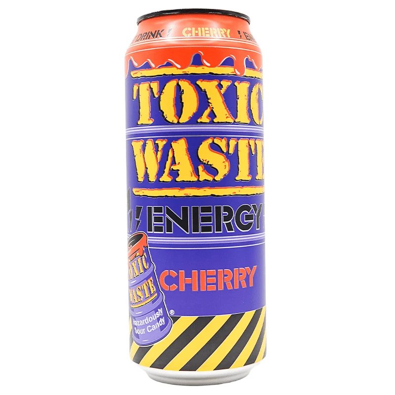 Toxic Waste: Energy Sour Cherry (500ml)
