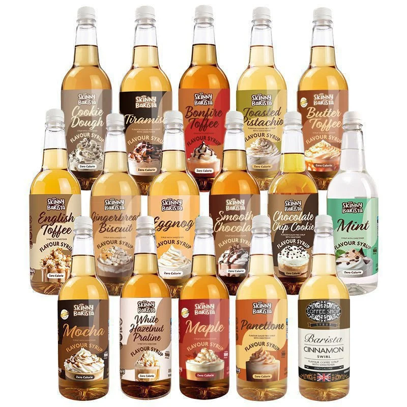 Skinny Food Co Barista Siroop Mega Pack (16 × 1L)
