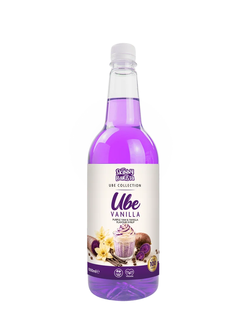 Skinny Barista Ube Vanille Siroop - Caloriearm en Suikervrij - 1 Liter