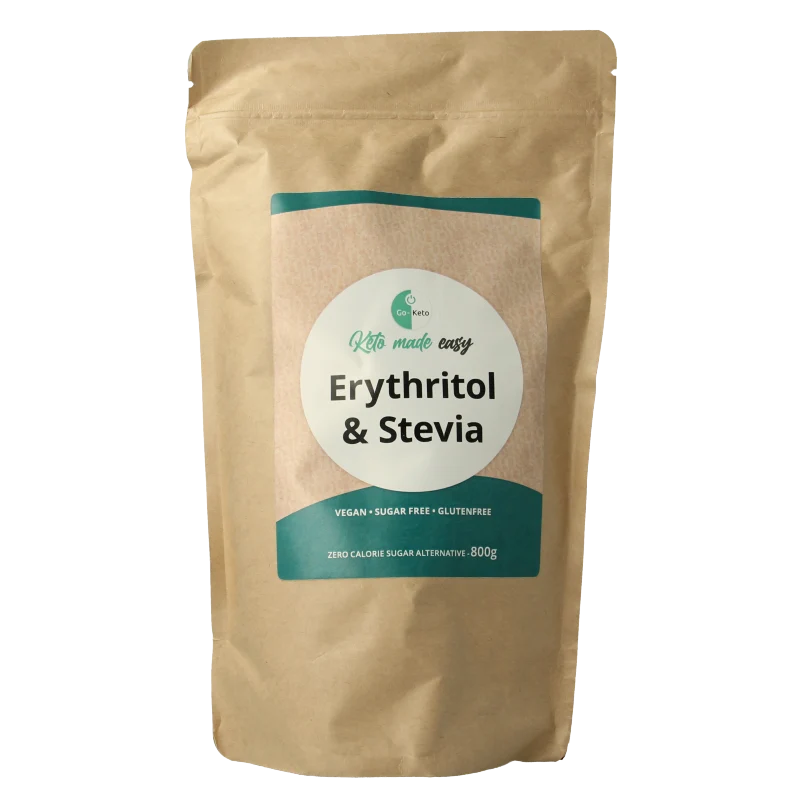 Go-Keto Erythritol + stevia blend 800 gram