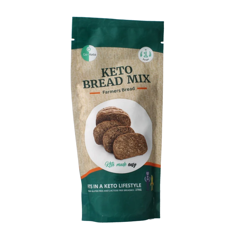 Go-Keto Brood bak mix boeren brood keto koolhydraatarm 270 gram