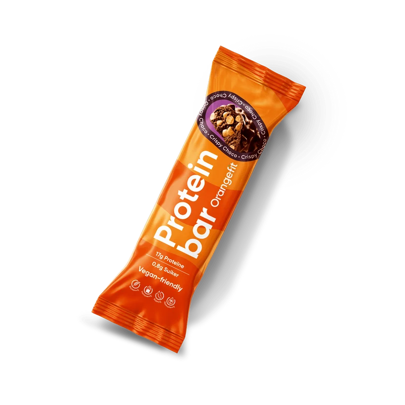 Orangefit Protein bar crispy chocolate 50 gram