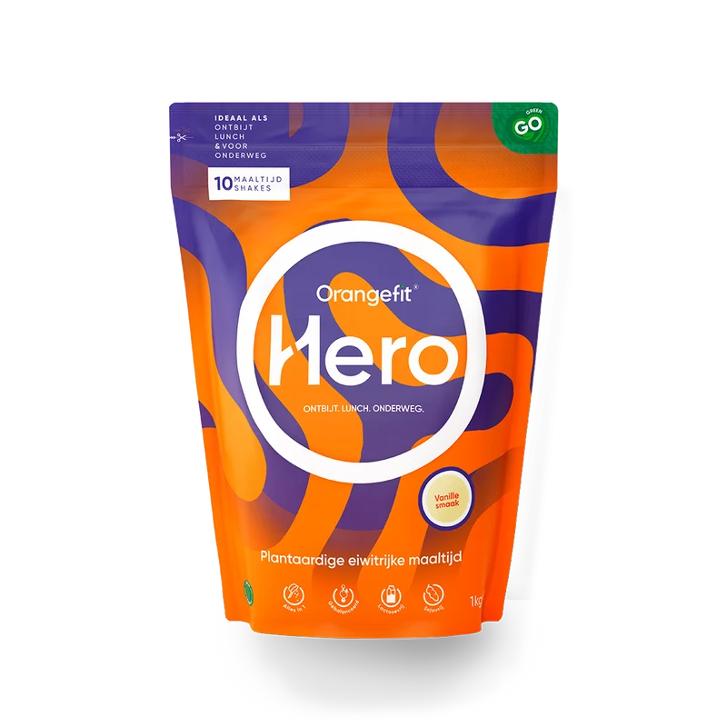 Orangefit Hero shake vanilla 1 kg