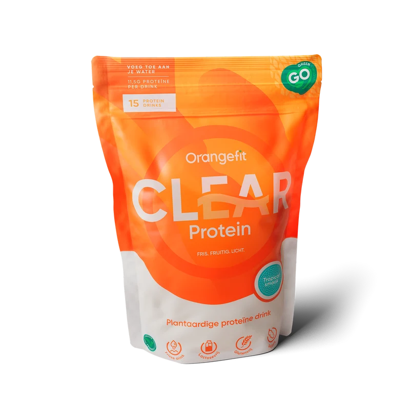 Orangefit Clear protein tropical 240 gram