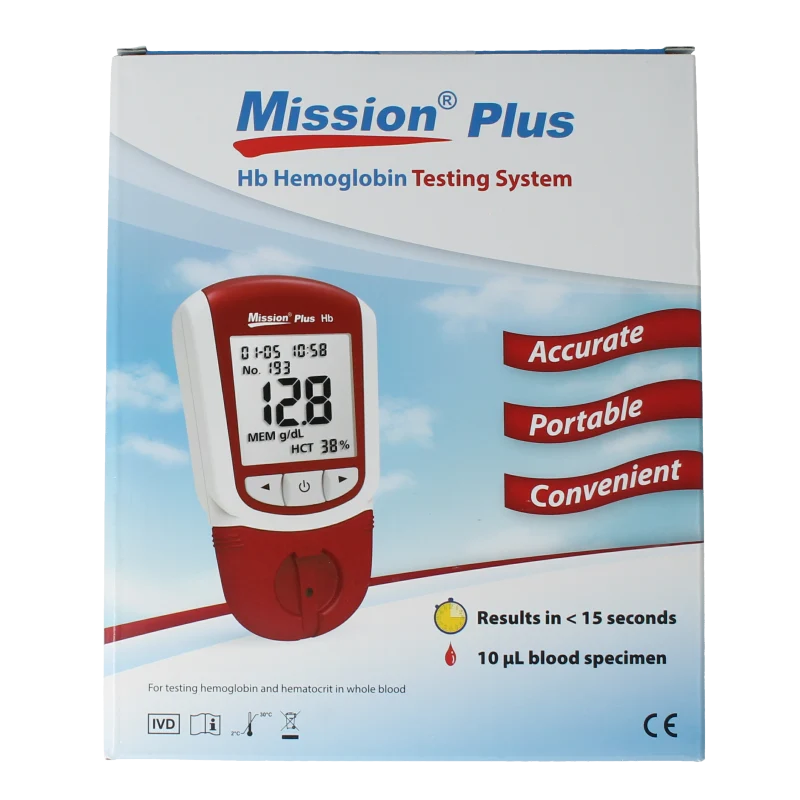 Mission Hematocriet HB+ meter startkit