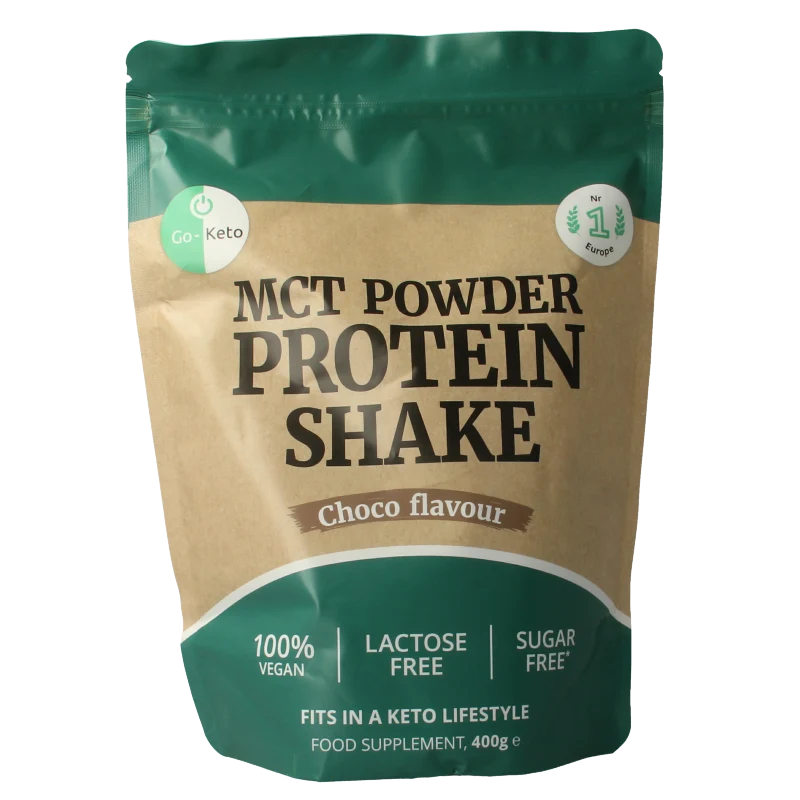 Go-Keto Proteine poeder premium shake choco vegan 400 gram