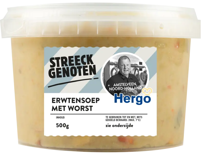 Streeckgenoten Erwtensoep met worst