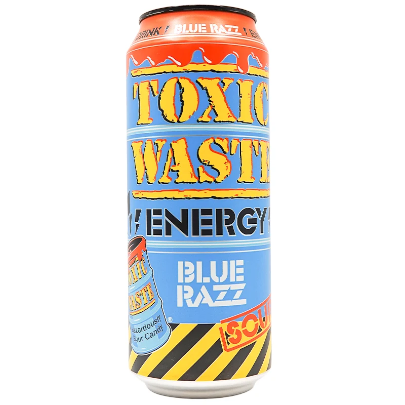 Toxic Waste: Energy Blue Razz (500ml)