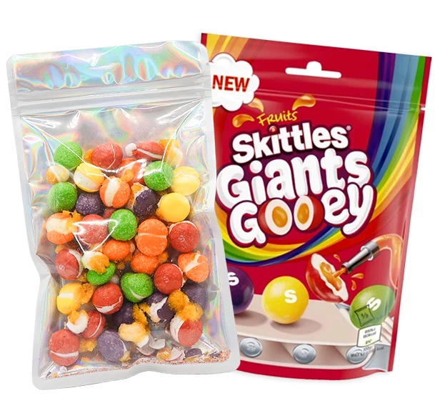 Freeze Dried Skittles Giants Gooey Bundle