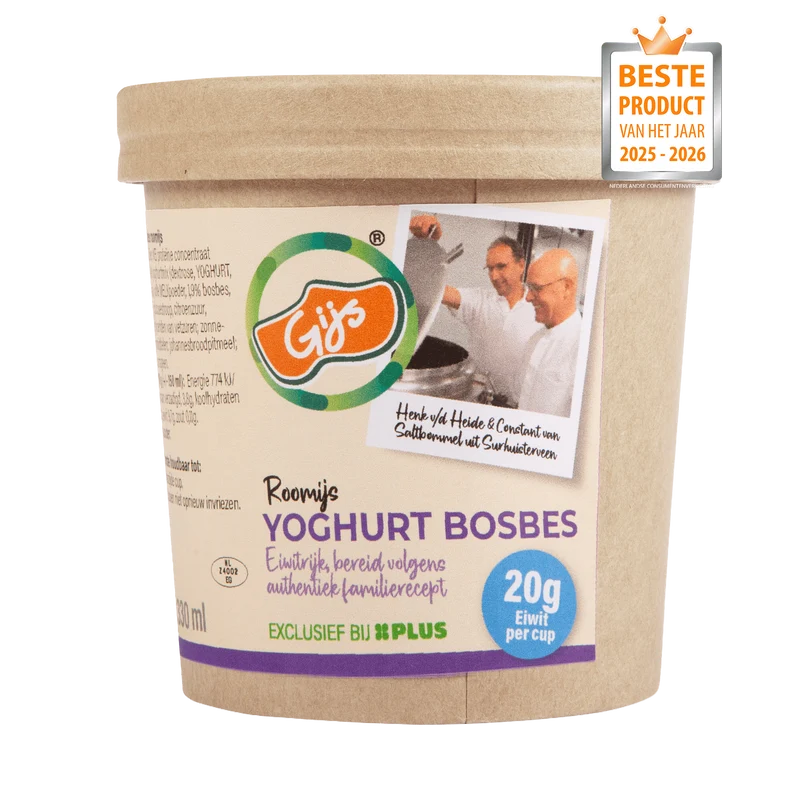GIJS Eiwitrijk IJS Yoghurt Bosbes
