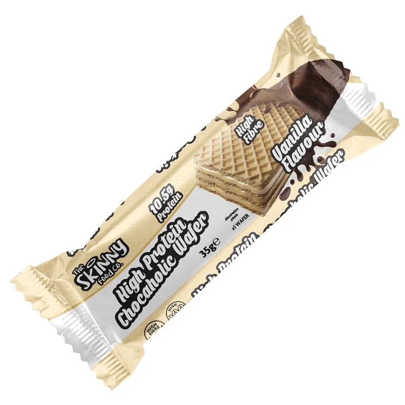 Skinny Chocaholic Vanille High Protein Wafer 35g