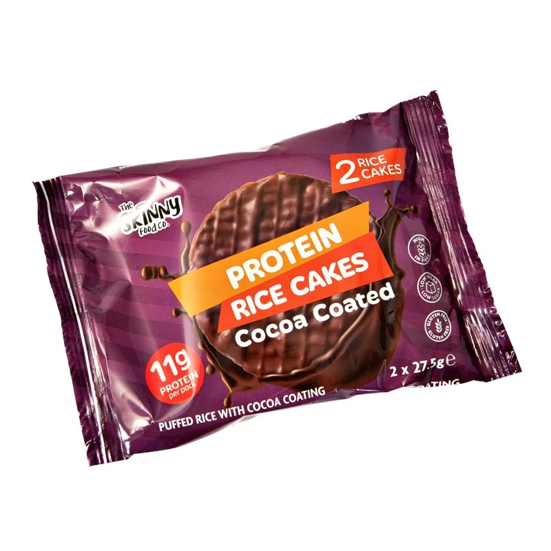 Chocolade Skinny Rijstcake met Veel Eiwitten - 55g