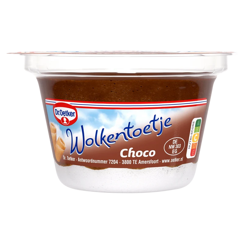 Dr. Oetker Wolkentoetje Chocolade
