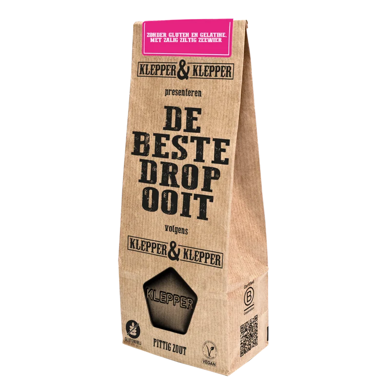 Klepper & Klepper Pittig Zout Drop 200 gram