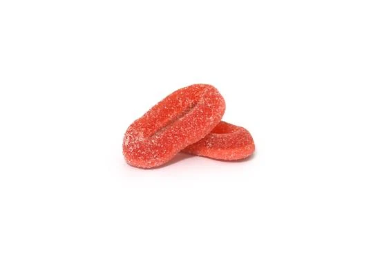 Damel Aardbei ringen 250 gram