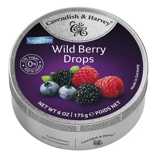 Cavendish Harvey Wild berry drops 175g