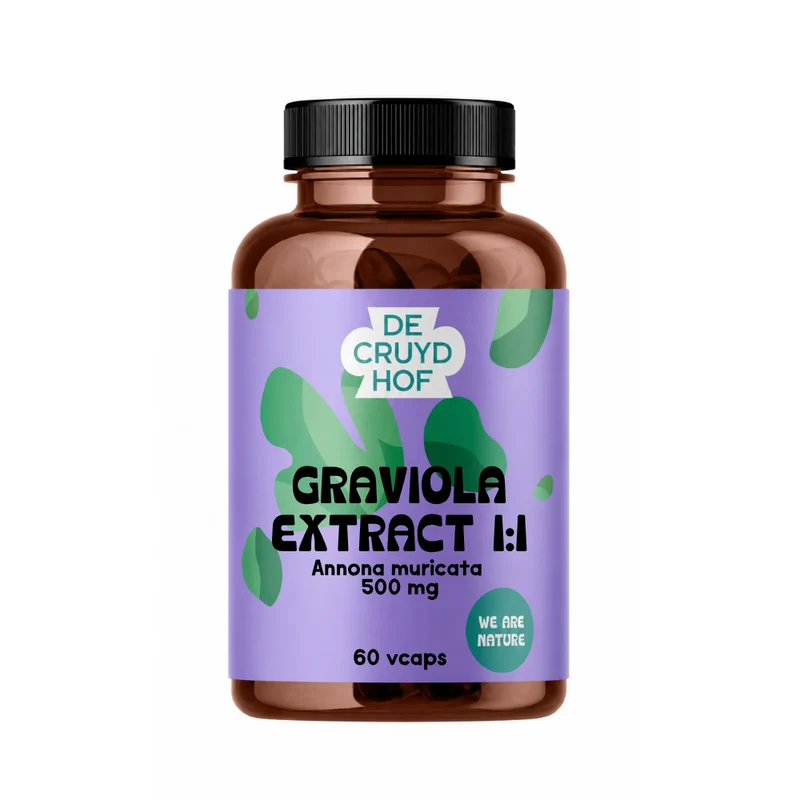 Cruydhof Graviola vrucht extract 1:1 60 vcaps