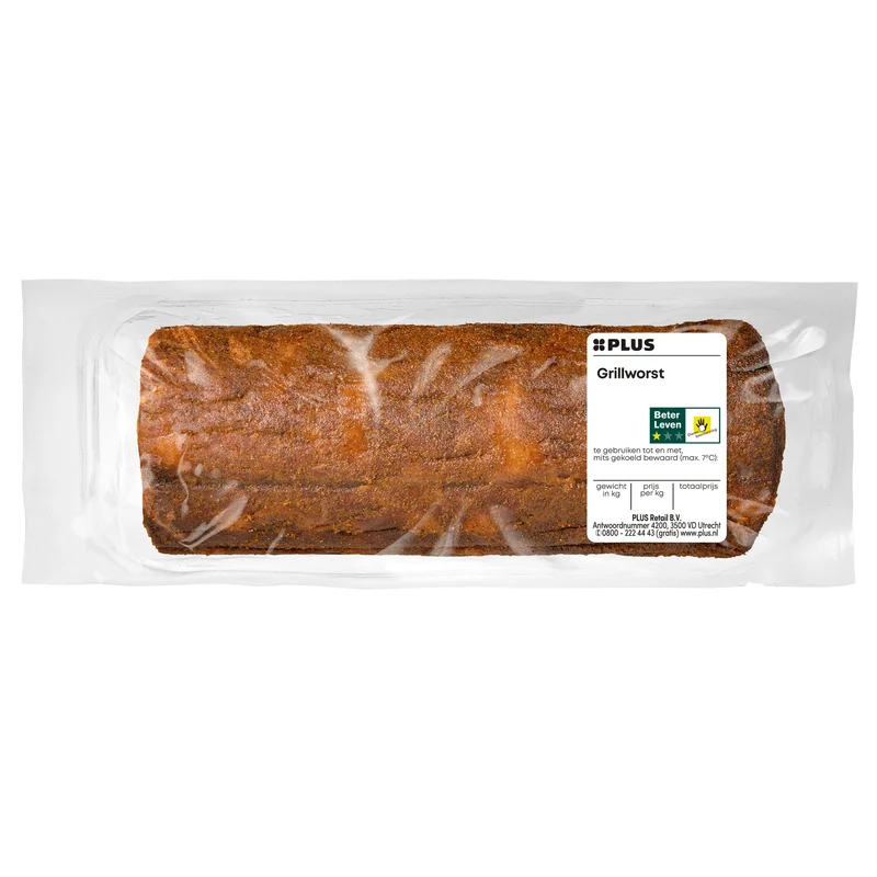 Saté grillworst stukje