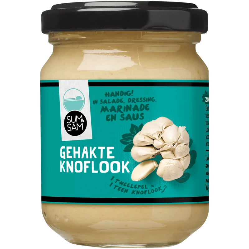 Sum en Sam Gehakte knoflook