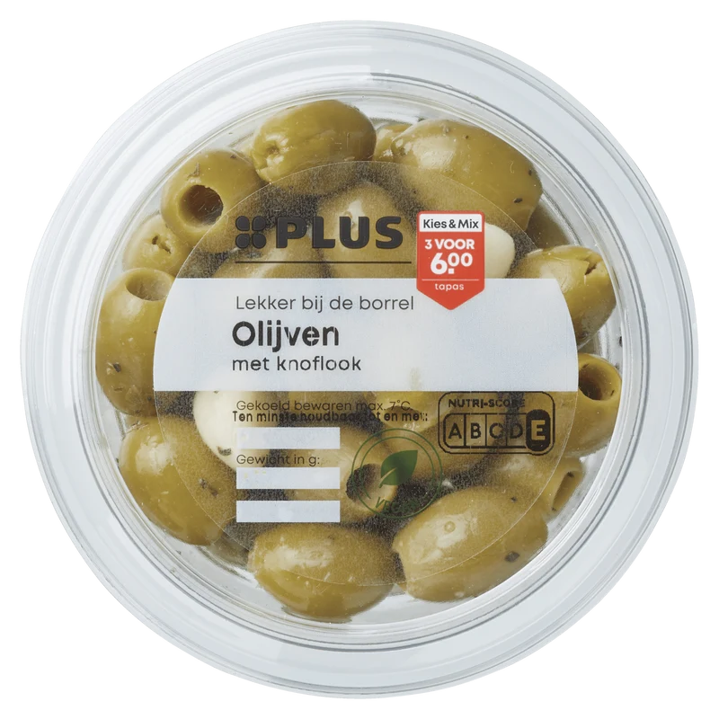 Olijven knoflook
