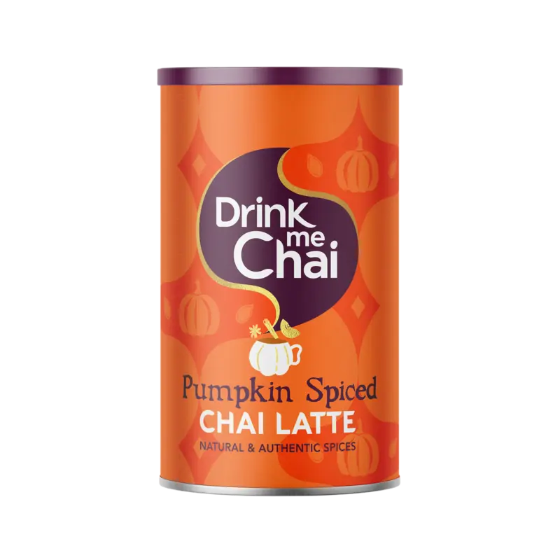 Drink Me Chai Pumpkin spiced chai latte