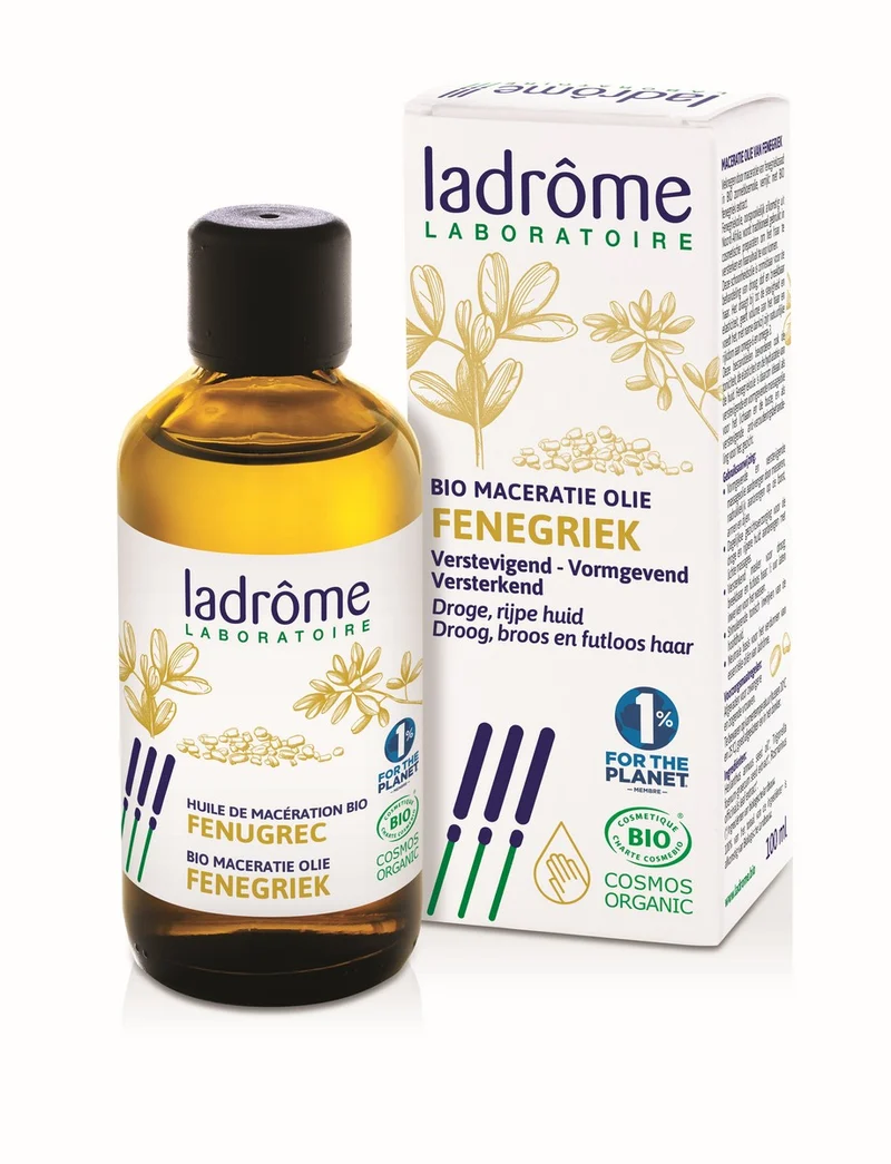 LADRÔME Fenegriek Plantaardige Olie (bio) 100ml