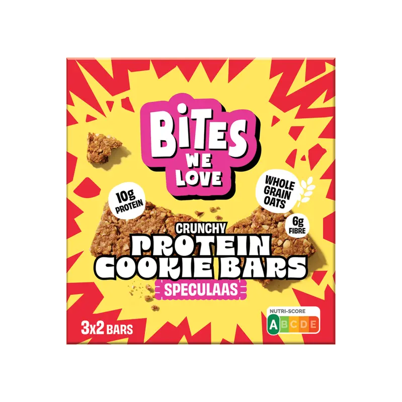 BitesWeLove Protein cookie bars speculaas