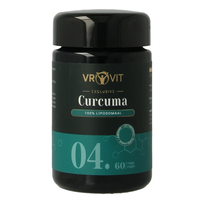 Vrovit Liposomaal 04 curcuma 60 vcaps