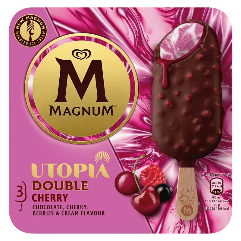 Magnum Magnum Double Cherry Sticks 3x85ml