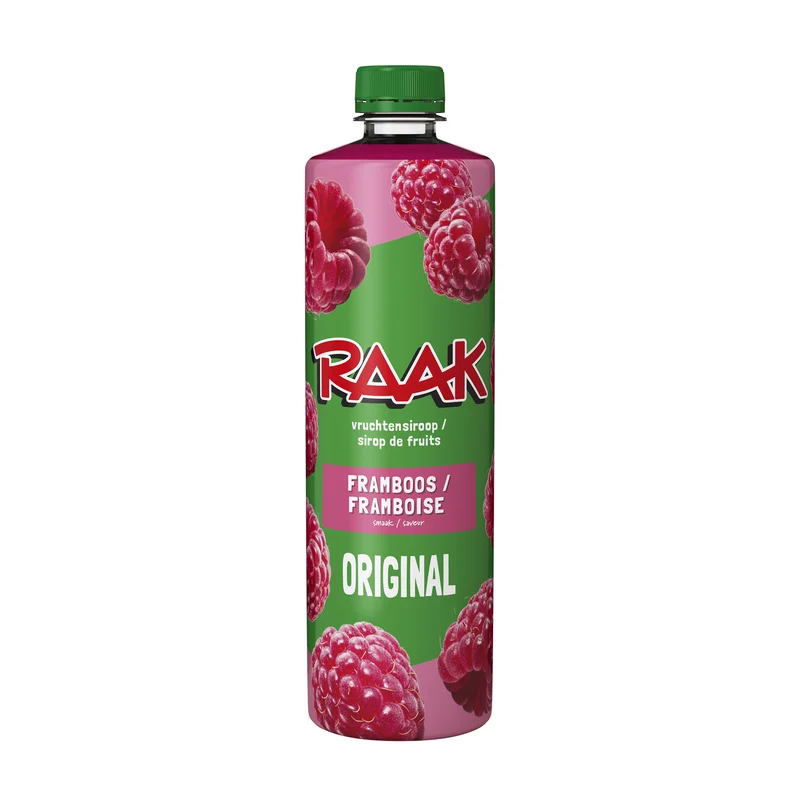 Raak Vruchtensiroop framboos