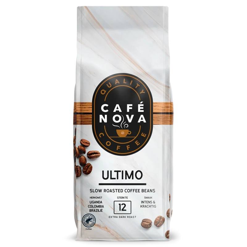 Café Nova Koffiebonen ultimo sterkte 12