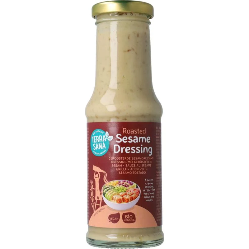 Terrasana Geroosterde sesamdressing bio 210 gram