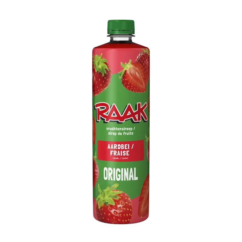 Raak Vruchtensiroop aardbeien