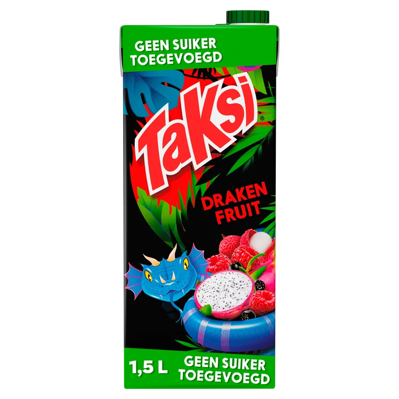 Taksi Drakenfruit geen suiker toegevoegd