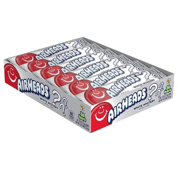Airheads White Mystery Bulk Value Box (36-pack)